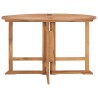 Table à dîner de jardin pliable Ø110x75 cm Bois massif de teck 568645568645