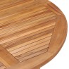 Table à dîner de jardin pliable Ø110x75 cm Bois massif de teck 568645568645