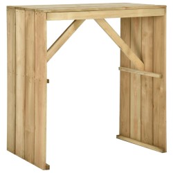 Table de bar 100x60x110 cm Bois de pin imprégné 568788568788