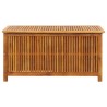 Boîte de rangement de jardin 113x50x58 cm Bois d'acacia solide 568793568793