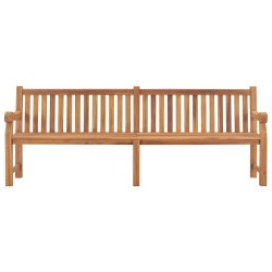 Banc de jardin 228 cm bois de teck solide 568798568798