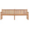 Banc de jardin 228 cm bois de teck solide 568798568798