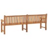 Banc de jardin 228 cm bois de teck solide 568798568798