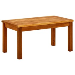 Table basse de jardin 70x40x36 cm Bois solide d'acacia 568806568806