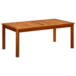 Table basse de jardin 110x60x45 cm Bois solide d'acacia 568811568811