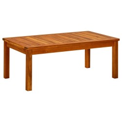 Table basse de jardin 90x50x36 cm Bois solide d'acacia 568812568812