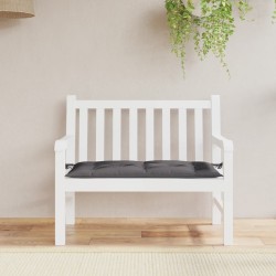 Coussin de banc de jardin anthracite 110x50x7 cm tissu oxford 568813568813