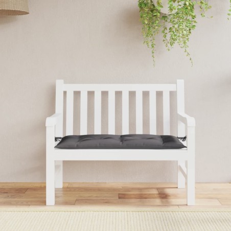 Coussin de banc de jardin anthracite 110x50x7 cm tissu oxford 568813568813