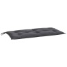 Coussin de banc de jardin anthracite 110x50x7 cm tissu oxford 568813568813