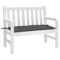 Coussin de banc de jardin anthracite 110x50x7 cm tissu oxford 568813568813