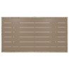Table de jardin Gris 120x70x66 cm Résine tressée 568815568815