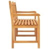 Banc de jardin 3 places avec table 150 cm bois de teck massif 568819568819