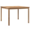 Table à dîner de jardin 110x110x77 cm Bois de teck solide 568820568820