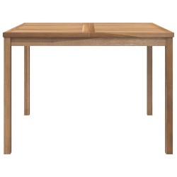 Table à dîner de jardin 110x110x77 cm Bois de teck solide 568820568820