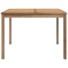 Table à dîner de jardin 110x110x77 cm Bois de teck solide 568820568820