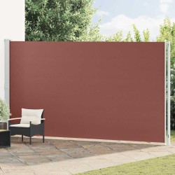 Auvent latéral rétractable de patio 220x600 cm Marron 568828568828