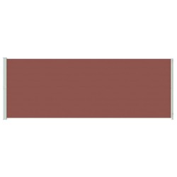 Auvent latéral rétractable de patio 220x600 cm Marron 568828568828