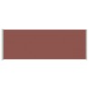 Auvent latéral rétractable de patio 220x600 cm Marron 568828568828