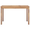 Table à dîner de jardin 120x70x77 cm Bois de teck solide 568831568831