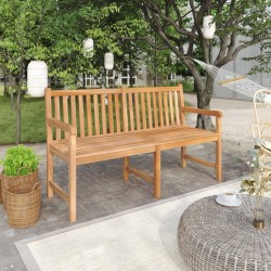 Banc de jardin 150 cm Bois de teck solide 568833568833