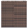 Boîte à coussins de jardin Résine tressée 100x49x103,5cm Marron 568849568849