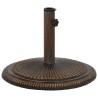 Socle de parasol Bronze 45x45x30 cm Fonte 568863568863