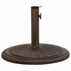 Socle de parasol Bronze 45x45x30 cm Fonte 568863568863