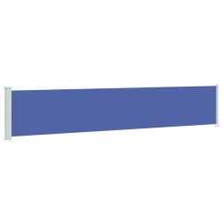 Auvent latéral rétractable de patio 117x600 cm Bleu 568875568875