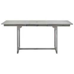 Table à dîner de jardin (120-170)x80x75 cm Bois d'acacia massif 568876568876