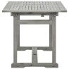 Table à dîner de jardin (120-170)x80x75 cm Bois d'acacia massif 568876568876