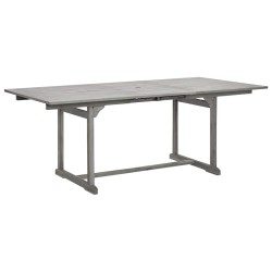 Table à dîner de jardin (150-200)x100x75cm Bois d'acacia massif 568877568877