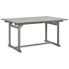 Table à dîner de jardin (150-200)x100x75cm Bois d'acacia massif 568877568877