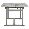 Table à dîner de jardin (150-200)x100x75cm Bois d'acacia massif 568877568877