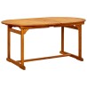 Table à dîner de jardin (160-240)x100x75cm Bois d'acacia massif 568880568880