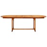 Table à dîner de jardin (160-240)x100x75cm Bois d'acacia massif 568880568880