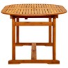 Table à dîner de jardin (160-240)x100x75cm Bois d'acacia massif 568880568880
