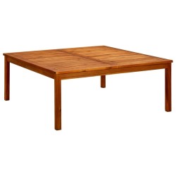 Table basse de jardin 110x110x45 cm Bois solide d'acacia 568887568887