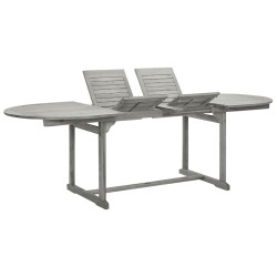 Table à dîner de jardin (160-240)x100x75cm Bois d'acacia massif 568888568888