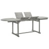 Table à dîner de jardin (160-240)x100x75cm Bois d'acacia massif 568888568888