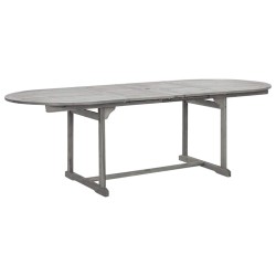Table à dîner de jardin (160-240)x100x75cm Bois d'acacia massif 568888568888