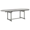 Table à dîner de jardin (160-240)x100x75cm Bois d'acacia massif 568888568888