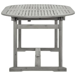 Table à dîner de jardin (160-240)x100x75cm Bois d'acacia massif 568888568888