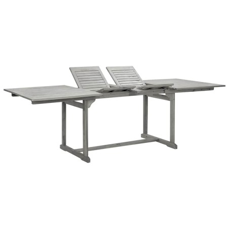 Table à dîner de jardin (160-240)x100x75cm Bois d'acacia massif 568889568889