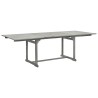 Table à dîner de jardin (160-240)x100x75cm Bois d'acacia massif 568889568889