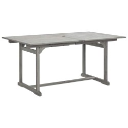 Table à dîner de jardin (160-240)x100x75cm Bois d'acacia massif 568889568889