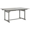 Table à dîner de jardin (160-240)x100x75cm Bois d'acacia massif 568889568889