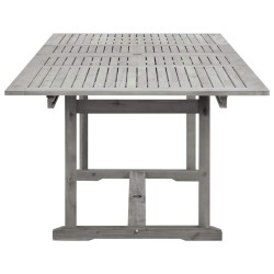 Table à dîner de jardin (160-240)x100x75cm Bois d'acacia massif 568889568889