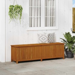 Boîte de rangement de jardin 200x50x58 cm Bois d'acacia solide 568897568897