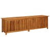 Boîte de rangement de jardin 200x50x58 cm Bois d'acacia solide 568897568897