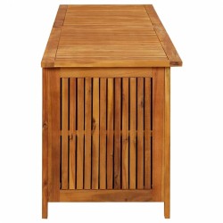Boîte de rangement de jardin 200x50x58 cm Bois d'acacia solide 568897568897